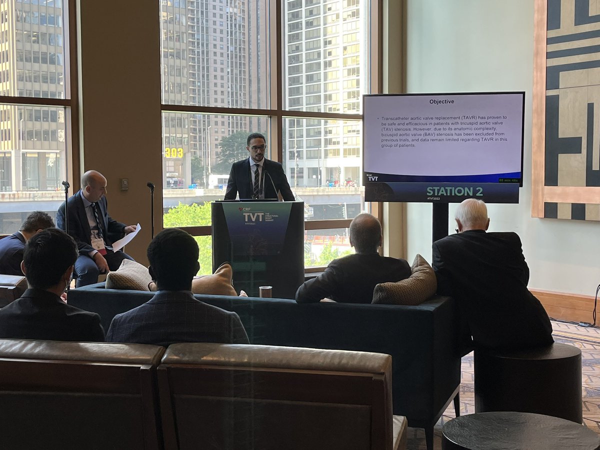 Yasser Radwan (@yasserradwan_) on Twitter photo Pleased and honored to present at #TVT2022 our meta-analysis results studying TAVR in patients with Bicuspid AV to Tricuspid AV stenosis 🫀🫀Strong work <a href="/EnhuaWangMD/">Enhua Wang, MD, MSc</a> 👏🏻. <a href="/AbdullahAlabcha/">Abdullah Al-Abcha</a> <a href="/FhdSalam/">Mohammad Fahad Salam</a> Pleased and honored to present at #TVT2022 our meta-analysis results studying TAVR in patients with Bicuspid AV to Tricuspid AV stenosis 🫀🫀Strong work <a href="/EnhuaWangMD/">Enhua Wang, MD, MSc</a> 👏🏻. <a href="/AbdullahAlabcha/">Abdullah Al-Abcha</a> <a href="/FhdSalam/">Mohammad Fahad Salam</a>