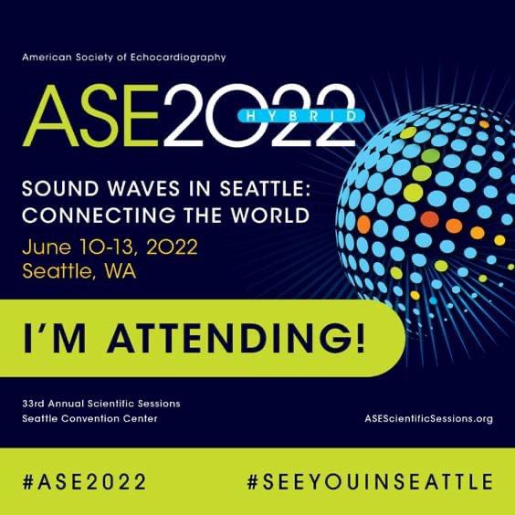 Attending the echo path session. The pathology pictures are insane! Great presentations @ASE360  #2years2long #IAmEchoNerd #ASE2022 #SeeYouInSeattle #NoMoreQuarantine #echofirst #CardiaKids #sonographerNOTtech #WomenInEcho