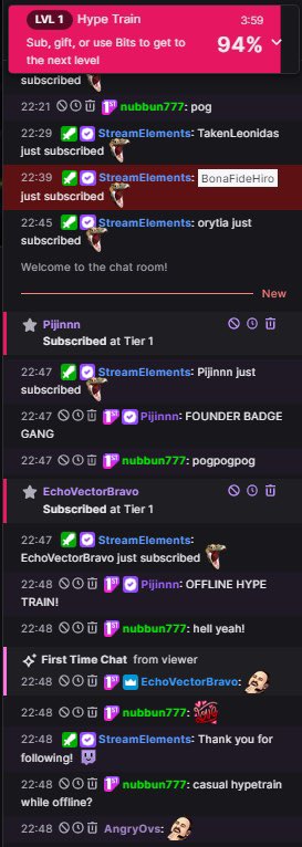 kaittlingaming's tweet photo. Omg my friends are actually the most insane group of people. Iβm not even online!!!! I love you all seriously. β€οΈπ₯²π₯²π₯²π₯²π₯²
#hypetrain #firstsub https://t.co/sbqFbJtdfu