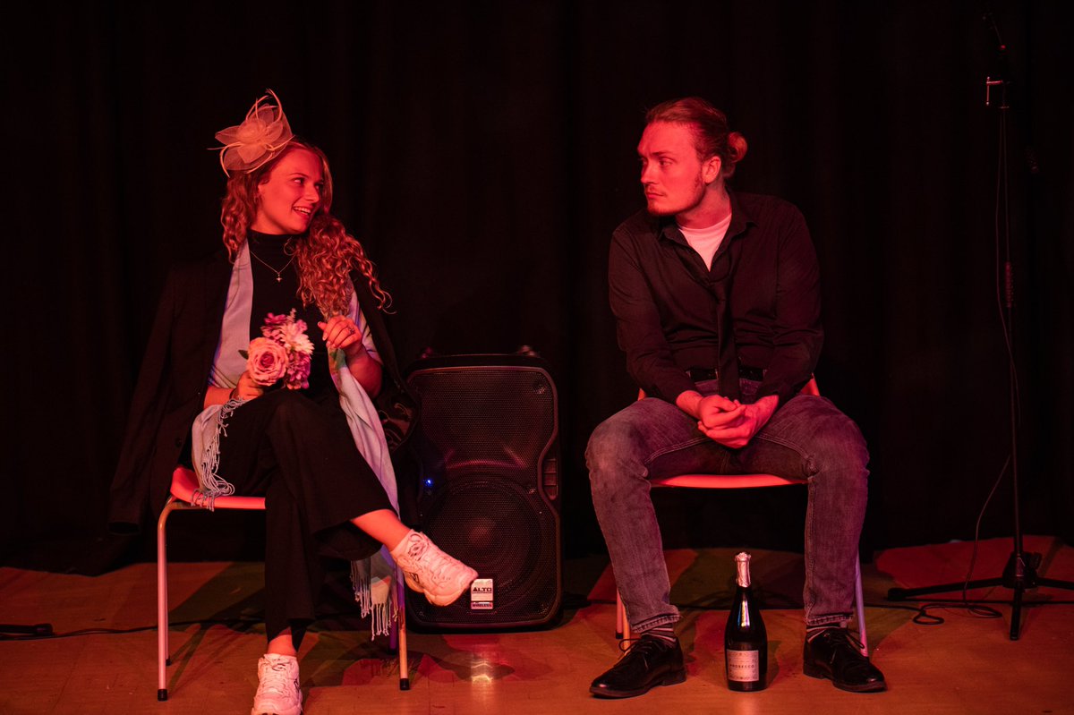 izzyburton01's tweet photo. Really loved performing and deciphering this mad/wonderful play by Caryl Churchill. A big thank you to my amazing cast and fab director @LucyFCurtis for supporting me through this final hurdle. Very excited and scared to start my new chapter …💗 
- Love And Information https://t.co/2KmXaGSvLg