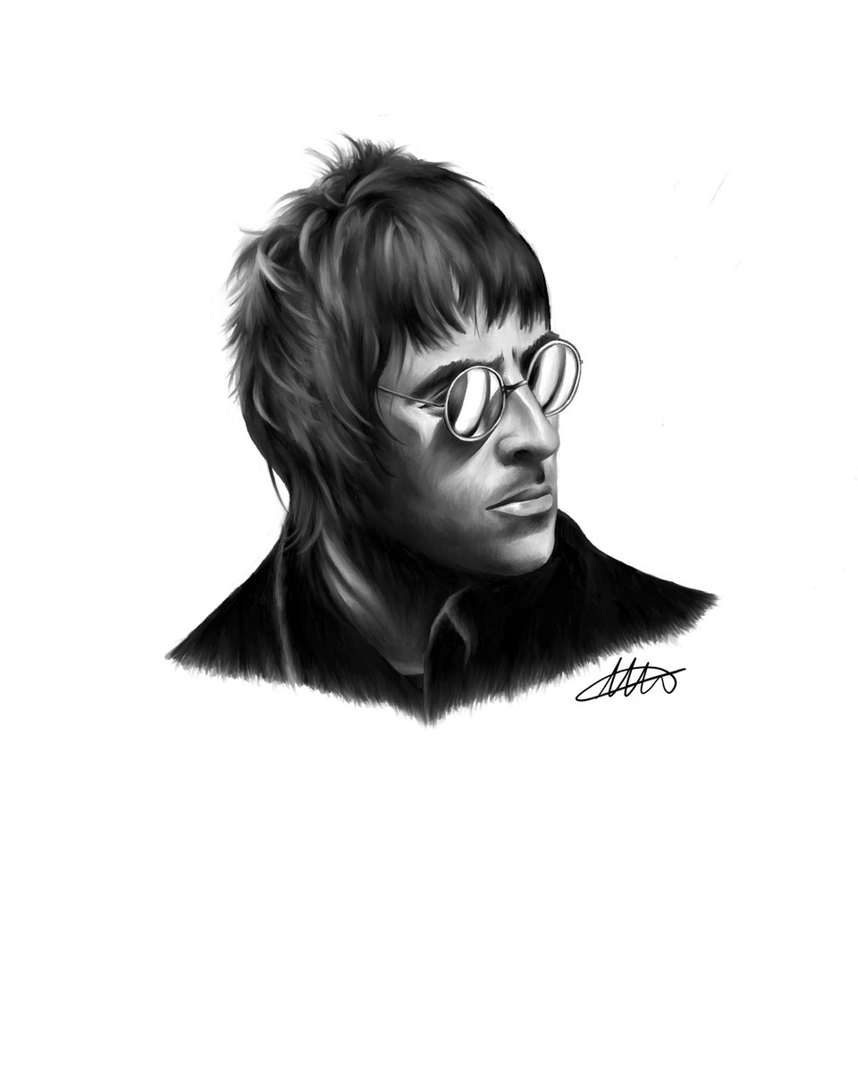 The_David_Rich's tweet photo. @liamgallagher I DREW YOU. What you saying? Be nice to get a shout out, you being my idol and everything 🙏🏼 https://t.co/JoQ7lfugpH