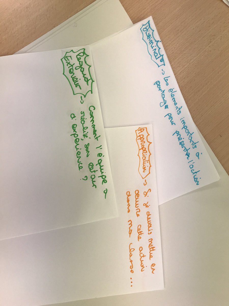 nellydejours's tweet photo. #APAE J5 chez @CEyrieux: retex conçus et animés en équipe interdegrés à partir de supports variés: séance en direct avec les collégiens, analyse vidéo de l’activité d’élèves 1D et des postures pro. De nouvelles compétences émergent liées à l’animation d’un collectif apprenant👏 https://t.co/tiaIH1CdjK