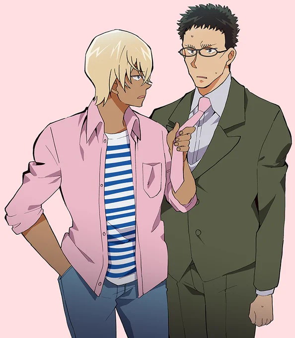 「ピンクで来いと…おっしゃったので…」 