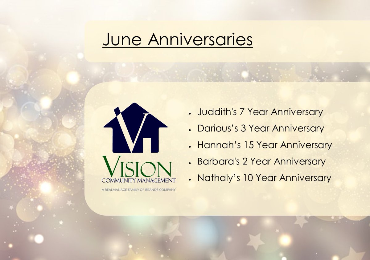 To our #VisionCrew, thank you for making Vision great throughout the years. Happy Anniversary and here’s to many more!