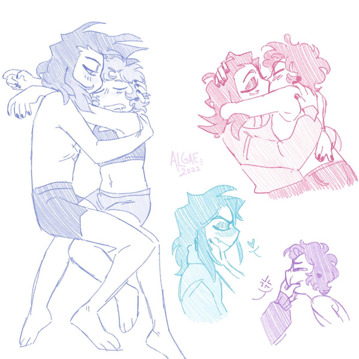 ALGnsfw's tweet photo. Warmup ft. toxic relationship
#HML #HelloMyLove #HMLyb #HMLal #HMLalgae https://t.co/Rg77643wLb