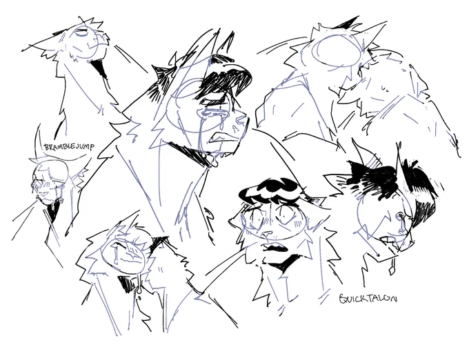 remember when i was regularly drawing the characters from MASH as cats. that was epic 
