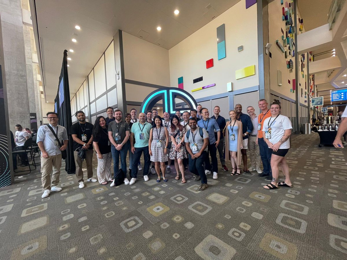 DECAustralia's tweet photo. It's incredible to know this is less than a quarter of the Australians at @consensus2022 
A huge group getting together, sharing our stories with the world. https://t.co/cRJ2FXzh4S