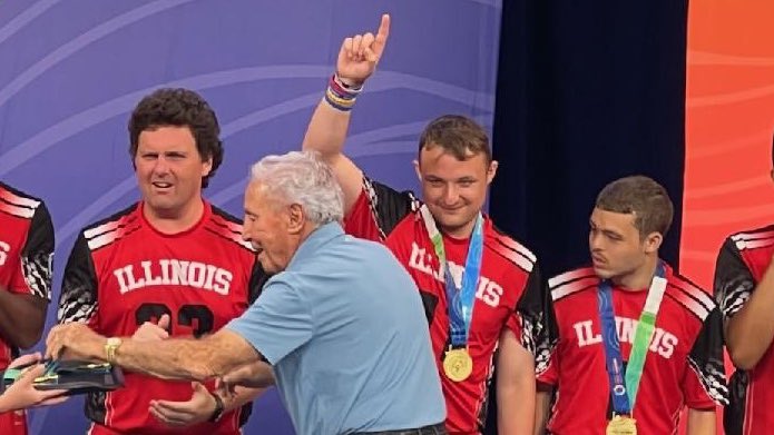 NapRenegades's tweet photo. Gold for Ryan Gronowski @GronowskiRyan and Illinois flag football.
Way to Go Ryan!!!!! https://t.co/8gEGrr4jUC