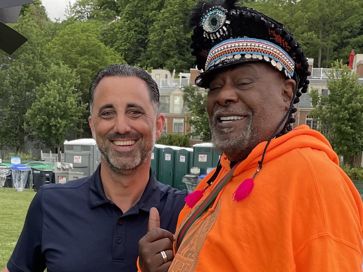 I am seldom starstruck, but meeting the legend Mr. George Clinton has officially done it.  WOW!!
