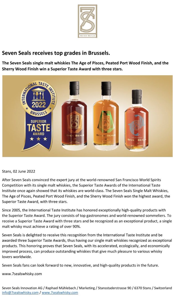 Seven Seals receives top grades in Brussels->