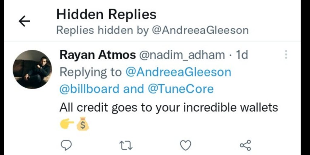 nadim_adham's tweet photo. @AndreeaGleeson @TuneCore I think it's time to stop being greedy, I've committed many sins in my life, but stealing money from the people is not one of them.
P.S : don't forget to hide this reply too  !😁 https://t.co/PSKPtnKsBC