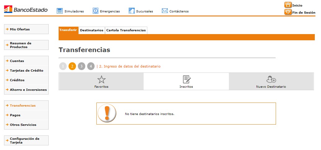 ibediaz's tweet photo. @BancoEstado No tengo más opciones en transferencia, en mi cuenta rut https://t.co/jjjFEFXi6V
