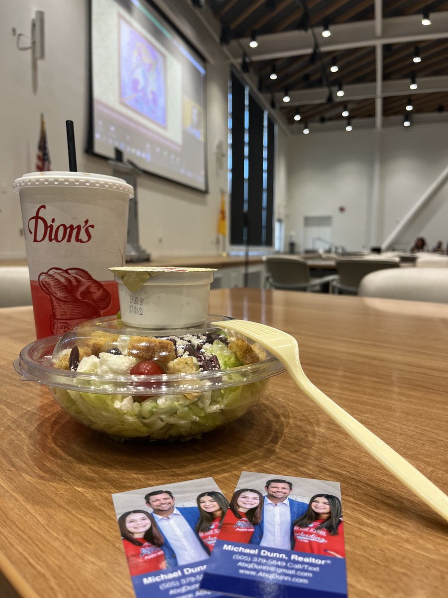 Thank you for sponsoring and feeding our amazing teachers ⁦<a href="/AbqDunn/">Michael Dunn,Realtor 🏊‍♂️🚴‍♂️🏃</a>⁩ #vibrantschools