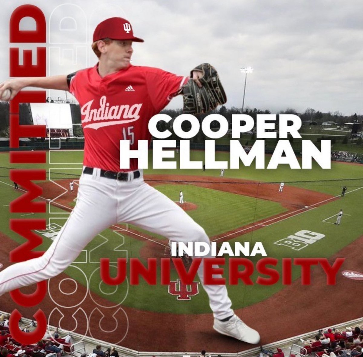 Thankful for my time at Western Kentucky, but I’m excited to announce that I’m committing to Indiana University #gohoosiers