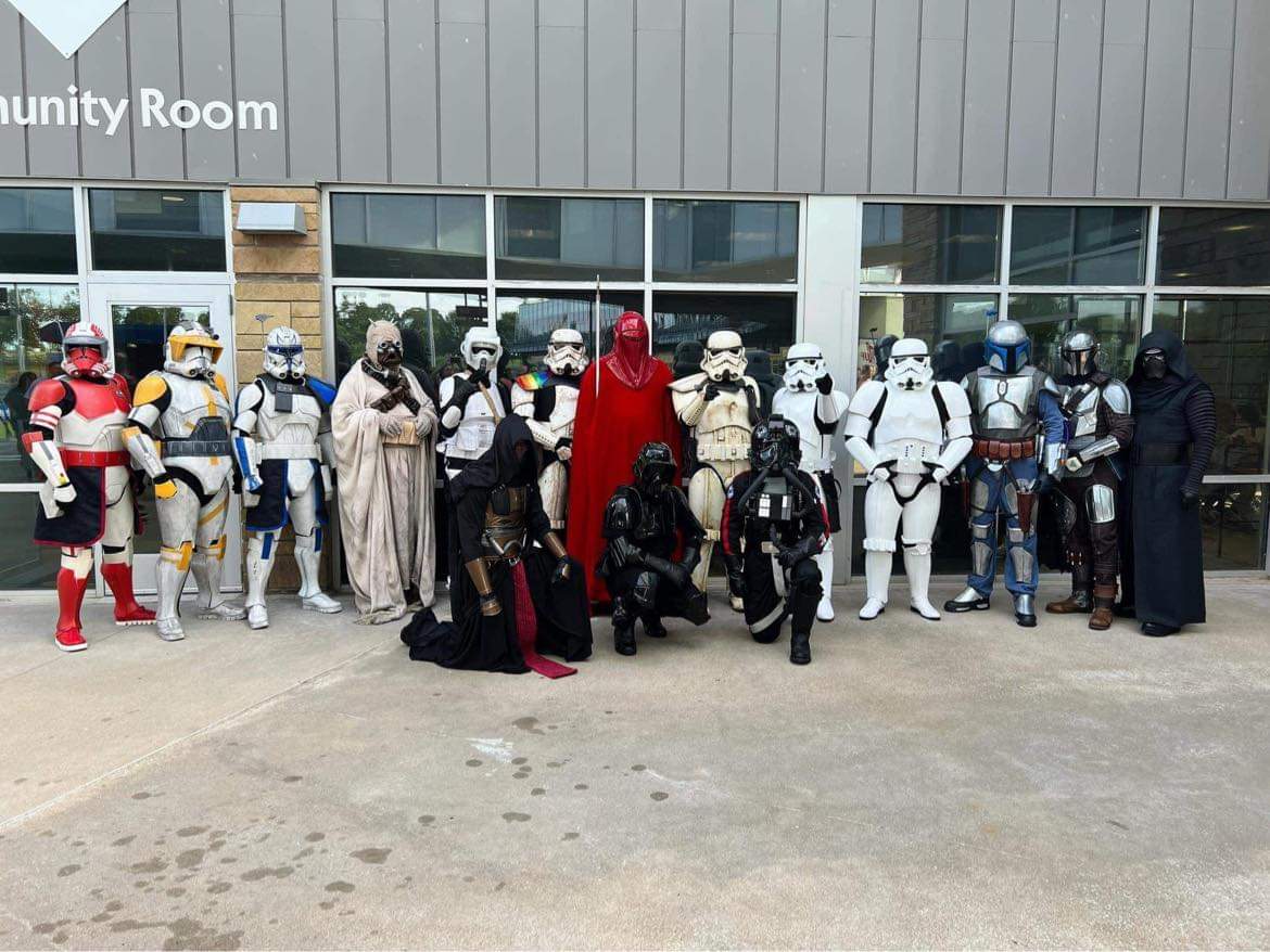 On June 3rd, members of the #wompratpacksquad were deployed to Star Wars night with the Arkansas Naturals, where game attendees were greeted with an impressive Imperial presence. 

#ar501st #diamondgarrison
#official501stlegion
