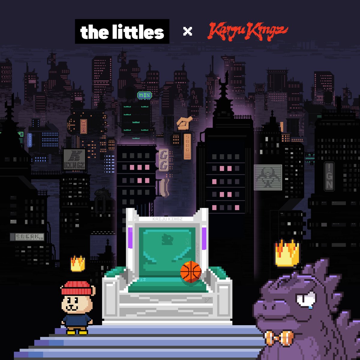 KaijuKingz's tweet photo. You’ve come at the perfect time! @thelittlesnft 

I’ve forgotten which throne belongs to Kai the Kaiju! 

I need some help remembering…

As a token of appreciation, please take some $RWASTE so frens from far and wide can help along the way

#jojosadventure https://t.co/iILN6jReop
