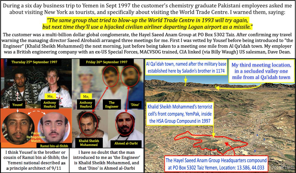 MancunianQuiet's tweet photo. #alQaeda in 1990s Yemen - FULLY supported by the #CIA
LINK: https://t.co/7g7oKVRufR
#BarbaraBodine said everyone knew AQ were there
#BillyWaugh trained AQ there
#GeorgeTenet protected AQ there
#USembassy supplied AQ there
I met Khalid Sheikh Mohammed there
9/11 plot began there https://t.co/Dv9N6jkgzd