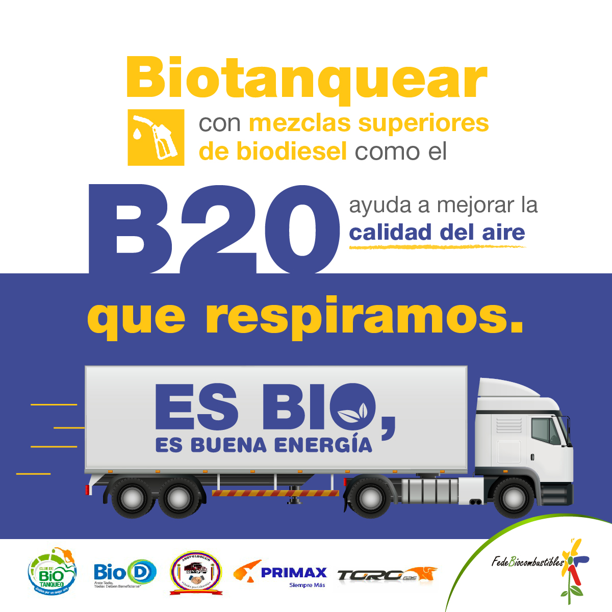 #EsBioEsBuenaEnergía | Cada vez son más los que deciden sumarse al #ClubDeBiotanqueo y ayudar a mejorar la calidad del aire de las ciudades. 

¿Interesado en sumarte? Escríbenos por DM: bit.ly/3nNIEaL 👈✅

#EsBioEsBuenaEnergía