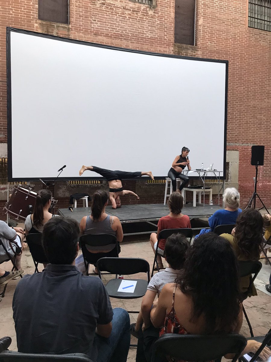 macmataro's tweet photo. #CONCERT 
@moonribas &amp; Quim Girón | The Pregnancy Sense. Concert d’una família cyborg 🤖 
Gràcies a tots i totes per venir i seguir els ritmes dels bombos, dels cors i dels moviments sísmics 🪘🌋🫀 Activitat en el marc d’@ISEA2022Bcn 🖇 https://t.co/NBuxm9y9sI