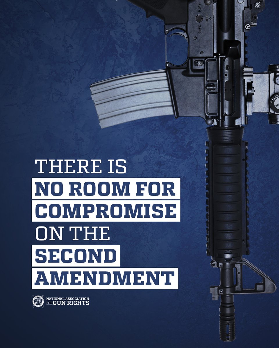 gunrights's tweet image. Compromise is quickest way to loose
freedoms.