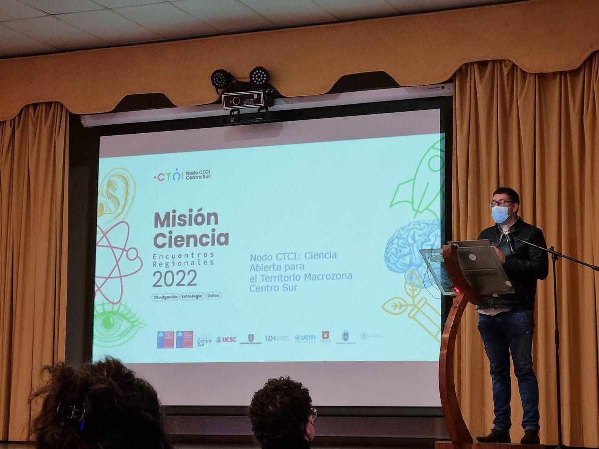 Pau_Pimentel28's tweet photo. Muy constructiva actividad esta mañana en los Encuentros Regionales 2022 organizado por las universidades del Nodo CTCI de la macrozona centro-sur. Planificando desde regiones 💪
@SeremiCienciaCS @CEAF_OHiggins @GORE_OHiggins @min_ciencia @nodoctci @CentrosAnid https://t.co/STCFwtE0Ow