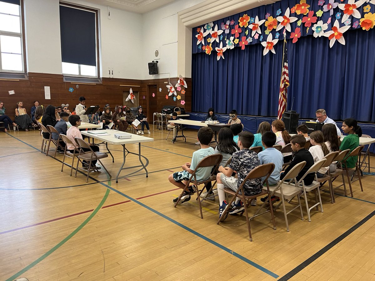 5th graders did a wonderful job during the “Trial of Goldilocks!”  Thank you to our amazing judges as well! @MsOcchino @MsJRubino <a href="/cferrara65/">catherine ferrara</a>