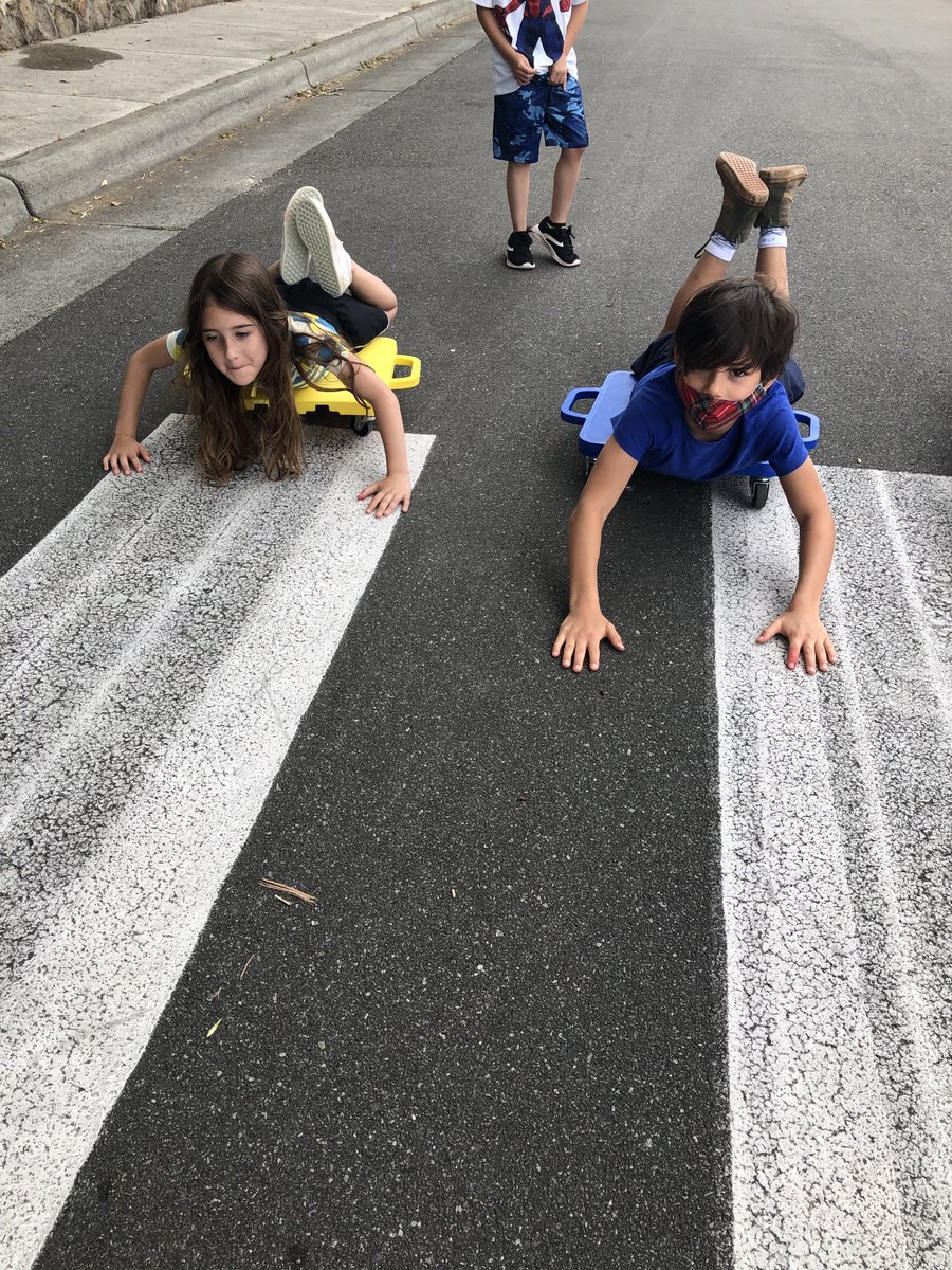 The Scooter race is awesome!