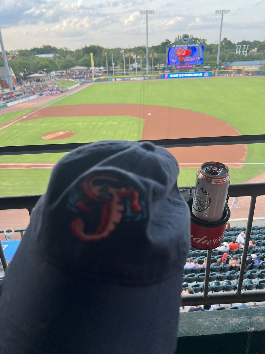 JVanTroost's tweet photo. First game of the season⚾️ Go Shrimp!! 🍤 #shrimplythebest #shrimpinainteasy https://t.co/sJjdFMoVSd