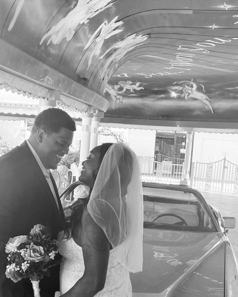 WardlawCoach's tweet photo. I married my best friend today !!! #TheWardlaws. https://t.co/1LceDcQqpp