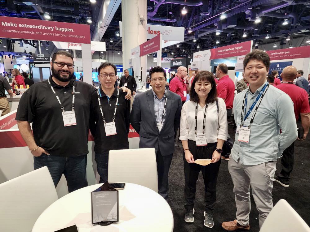 Nice_Gefen's tweet photo. Thank you @InfoComm!

Our team had a great time at this year's #infocomm22 event in Las Vegas, where we displayed Gefen® products at the @ExertisAlmo booth and spoke with suppliers, customers, and partners about the benefits of AV-over-IP solutions.

#Gefen #AVoverIP #NiceForYou https://t.co/BibUkuMIFa