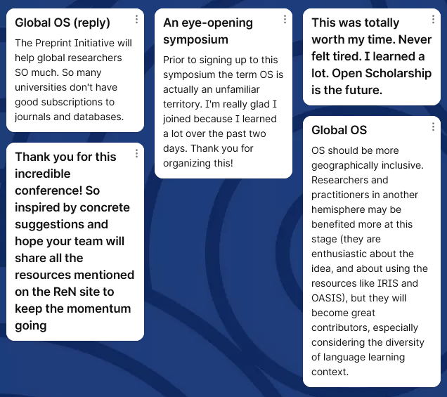 OpenAppLing's tweet photo. Our two-day symposium has succesfully reached its end! We will be revisiting the amazing sessions once we've processed the recordings! Please stay tuned!
Truly pleasantly surprised by the inspiring discussions at our roundtables! OS is the future!! #OSforALL https://t.co/RgpD98wSSP