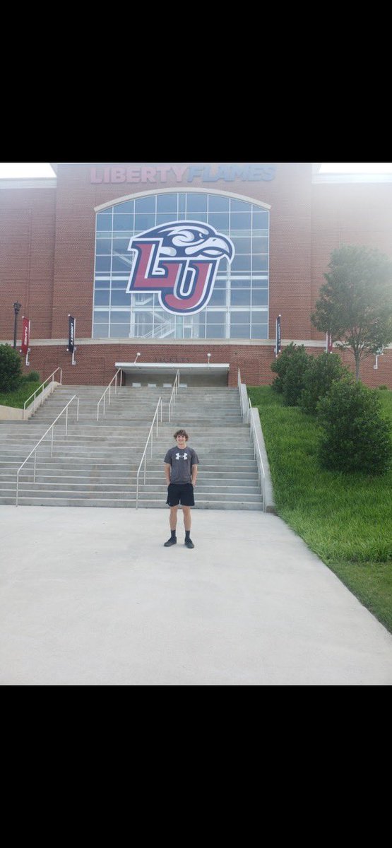 2023 WR/DB <a href="/Mason_Lykins10/">Mason Lykins</a> camping with <a href="/LibertyFootball/">Liberty Football</a> today. Thanks to <a href="/CoachHughFreeze/">Hugh Freeze</a> and staff for an outstanding experience!