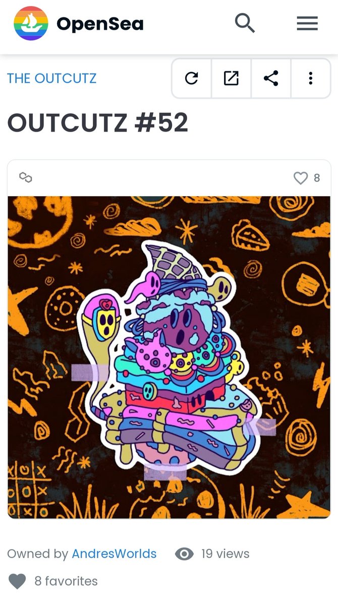 Thanks to the help of the #NFTCommunity who helped me by voting for the options I had in mind 😍💟
Just bought this awesome #NFT from an amazing artist @ArtByDezzi 

Every time I buy a new NFT I put it on my #Whatsapp profile picture, and it feels amazing!