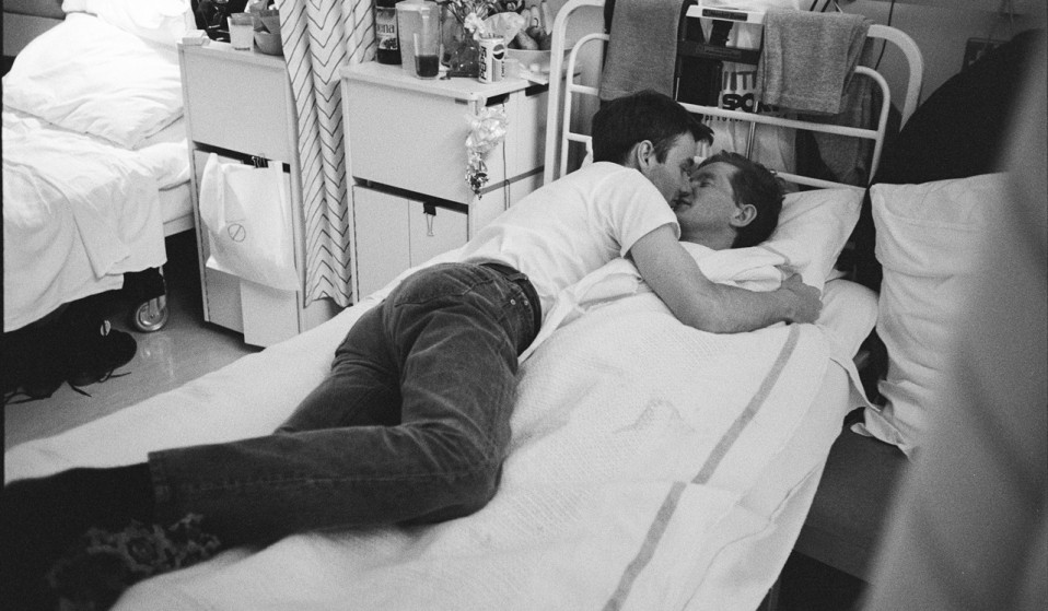 OurPrideFlag's tweet photo. In the 1980s, the AIDS crisis took the lives of countless LGBT+ people. These photographs by Gideon Mendel offer a glimpse into ground zero. https://t.co/yteJoto9qu