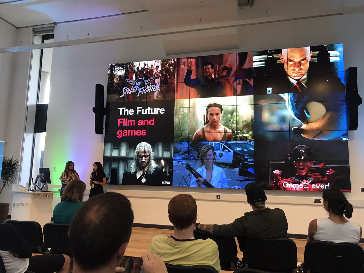 ednaktma's tweet photo. Thank you for the inspiring talk @spacecatlondon &amp; @helenkaur who told us how exciting the game industry is! @designfestbrum https://t.co/oB4UroLO57