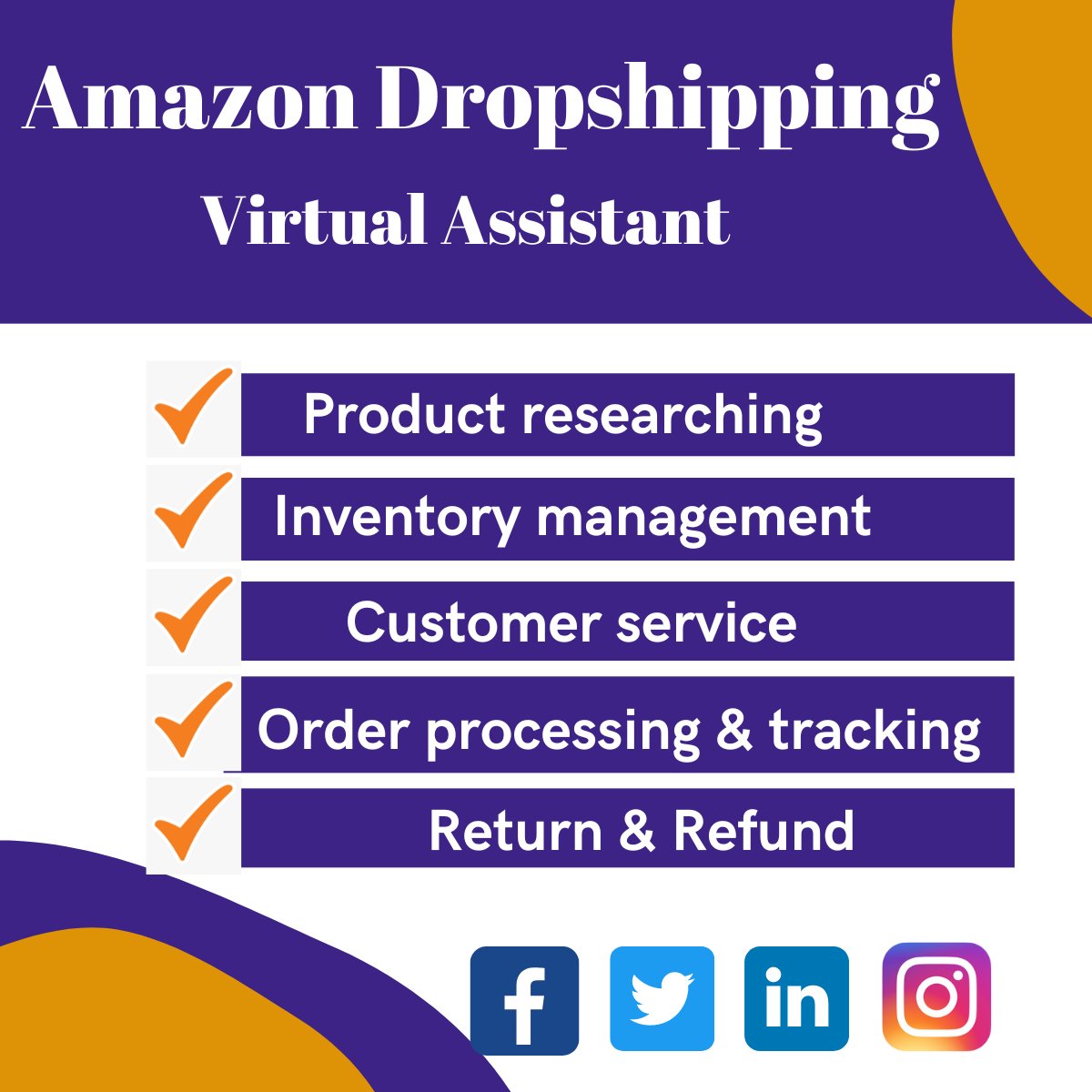 SABIHA_seo's tweet photo. I am an expert on Amazon and Walmart Dropshipping. I have managed a lot of Amazon stores successfully and brought a lot of sales with my experience and quality of work. I'm always open to interesting offers and ready to work. https://t.co/j14KYJUqk7