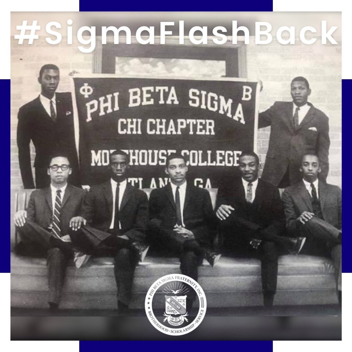 wepledged's tweet image. Posted by: @pbs_1914
・・・
#SigmaFlashBack to the Brothers of the Chi Chapter at Morehouse College in 1966. 

#pbs1914 #tbt #FlashBackFriday #Sigma108