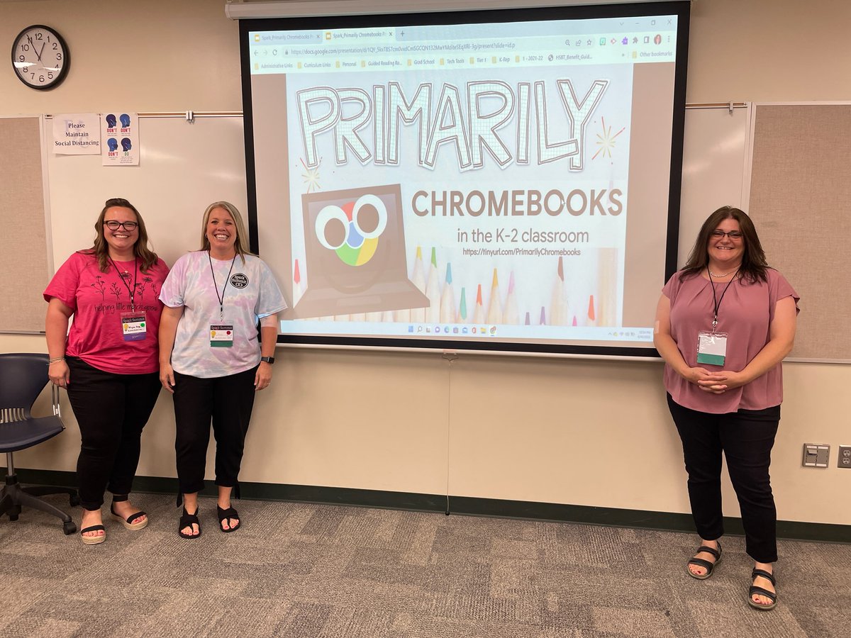 What an amazing day at #SparkSummit with <a href="/JennyMonday10/">Jennifer Monday</a> and <a href="/dawnofriel/">Dawn O'Friel</a> . We had a blast presenting together on our own for the first time. We learned from the best <a href="/nadinegilkison/">Nadine Gilkison👩🏻‍💻♥️</a> ❤️