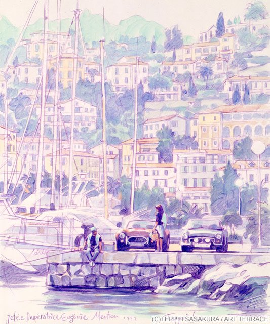 年間定番 笹倉鉄平 マントンのヨットハーバー sushitai.com.mx