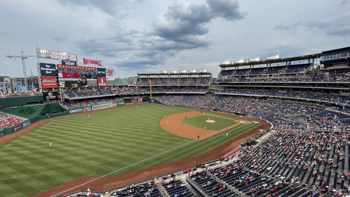 ericjdesigns's tweet photo. The view for Game 8 of the year. Thanks @aNatsFan! 🥰⚾️

#NATITUDE // #FunFedde 🎉 https://t.co/UW1c46Ev5p