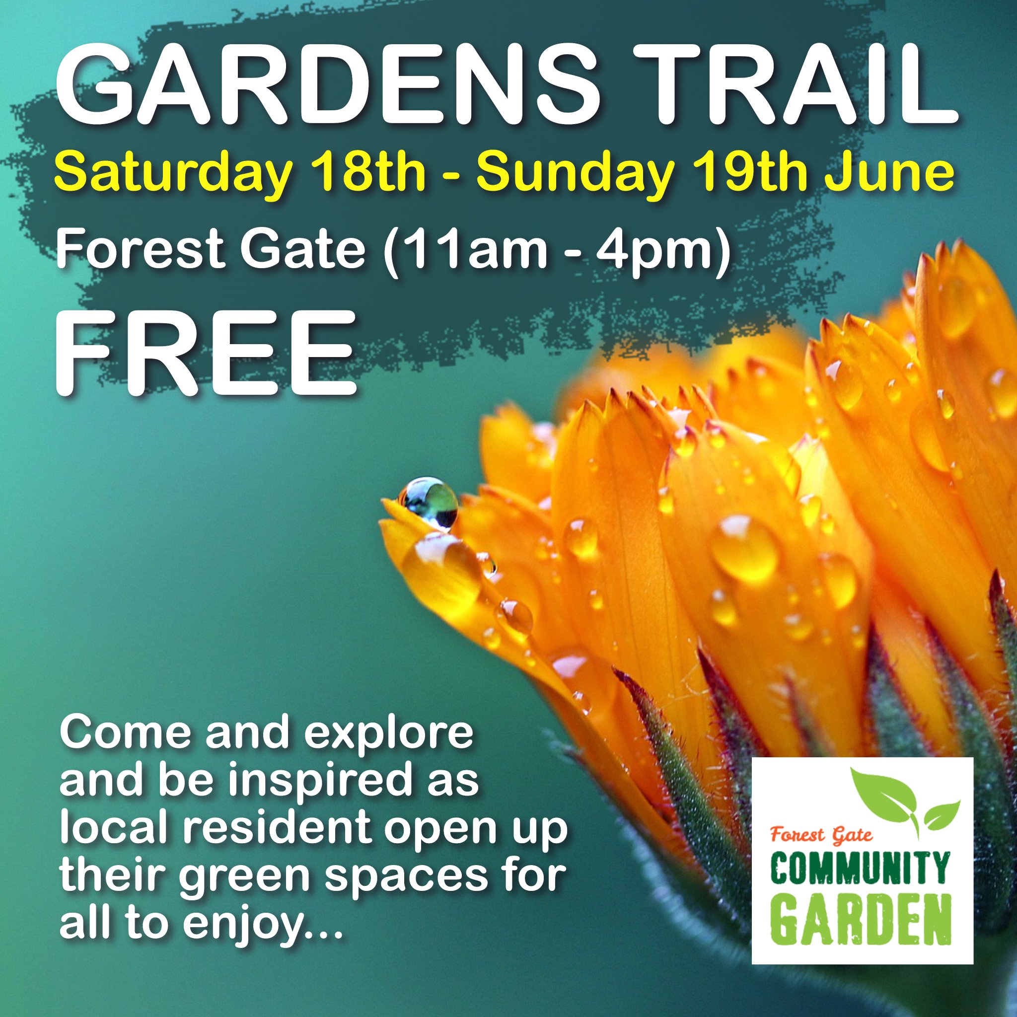 FG Community Garden on Twitter "Just one week to go until Forest Gate