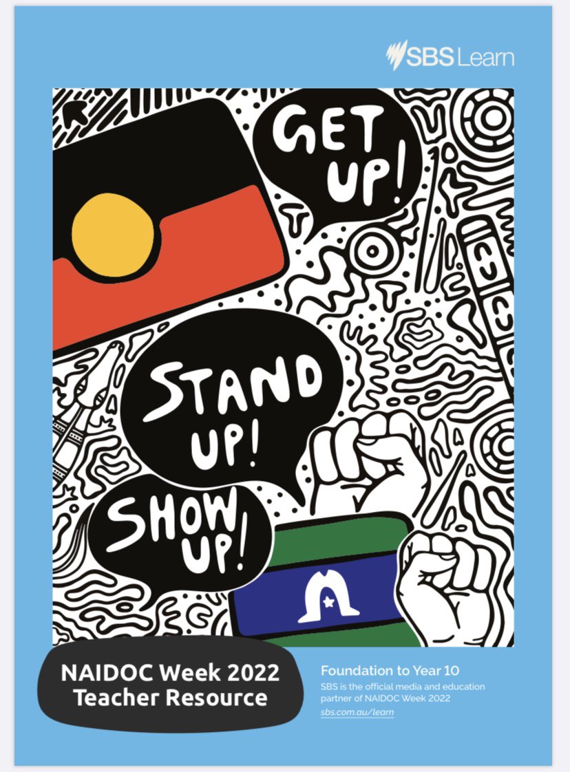ShelleyWare's tweet photo. Thank you, Thank you, Thank you @troycassardaleyfor sharing your grandparents strength and love in this yearโs @naidocweek teacher resource, for our young ones to learn and thrive from. Much appreciated ๐ค Full resource here ๐คhttps://t.co/5cWcU7ANsr #NAIDOC #SBSLEARN @SBS https://t.co/4e2KBqv1YY