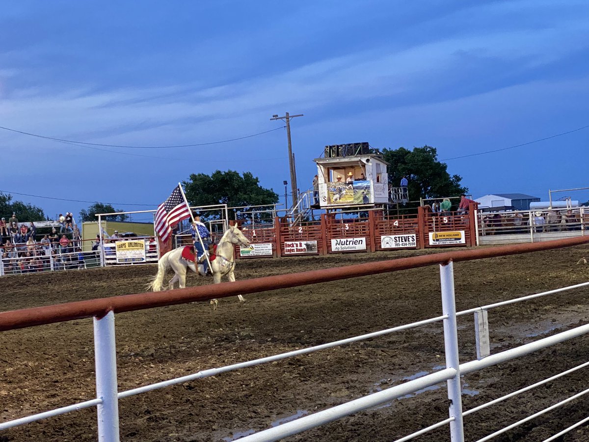 We are proud sponsors of the Paradise Creek Festival rodeo in Plainville. Nice work Plainville Saddle Club!