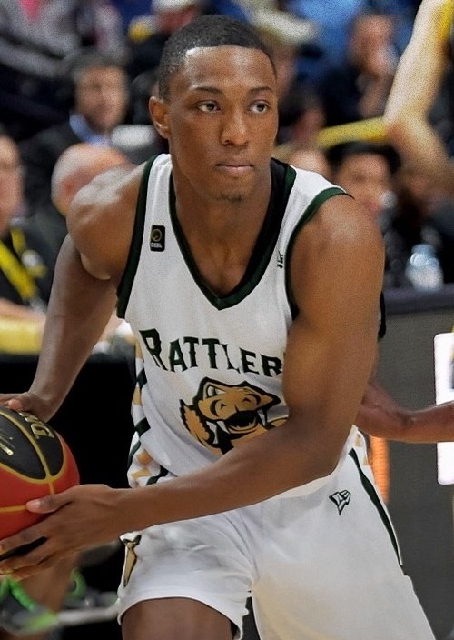 @DevonteBandoo (Toronto) had 21 pts,3 rebs,2 asts,2 stls in 37 mins in @SASK_Rattlers 107-86 loss to Hamilton. #CanBall (PHOTO: Saskatchewan Rattlers)