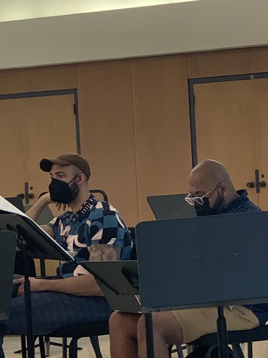 Composer Damien Geter is here in the house with <a href="/TWChorus/">The Washington Chorus</a> for this Sunday’s big TWC “Justice &amp; Peace” concert at <a href="/kencen/">The Kennedy Center</a> - featuring the east coast premiere of Geter’s Symphony no. 1, “Justice Symphony.” Can’t wait! #holdon #justicesymphony