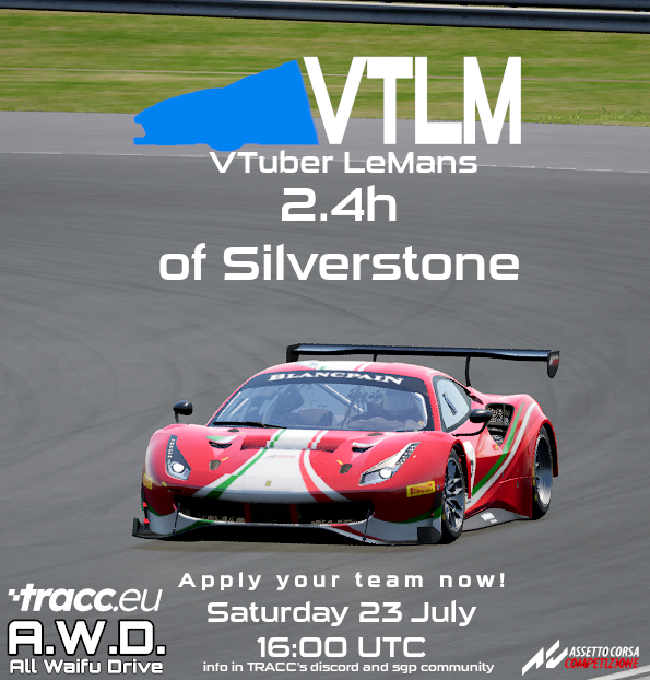 INMA_OVRT's tweet photo. We are back!
And we gonna drop in ACC even before than @VTuberGT 👀
#VTLM #IVGTC #TRACC #VtubersEN https://t.co/2aQlpBolyJ