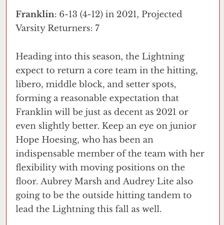 Thank you @EliteORGirls !
having fun at morning practices this spring can’t wait for junior season!@PILathletics #volleyball <a href="/OSAASports/">OSAA</a> <a href="/FHSlightning/">Franklin Athletics</a>
