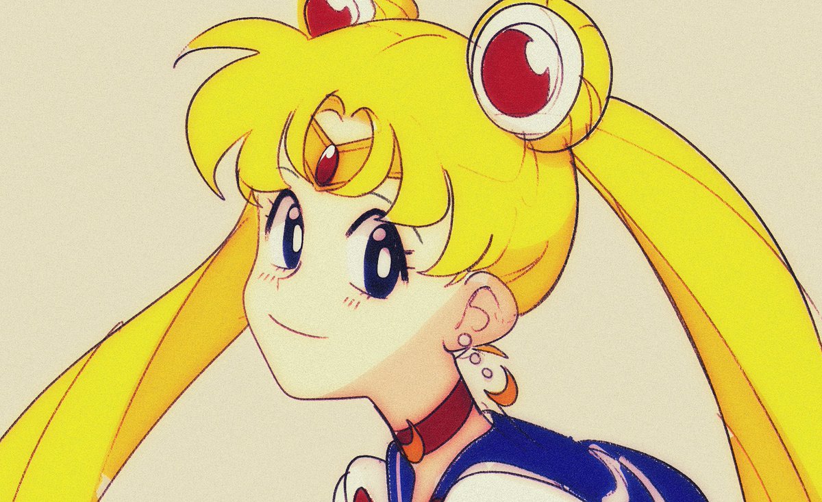 sailor moon ,tsukino usagi 1girl solo sailor senshi uniform blonde hair jewelry twintails earrings  illustration images