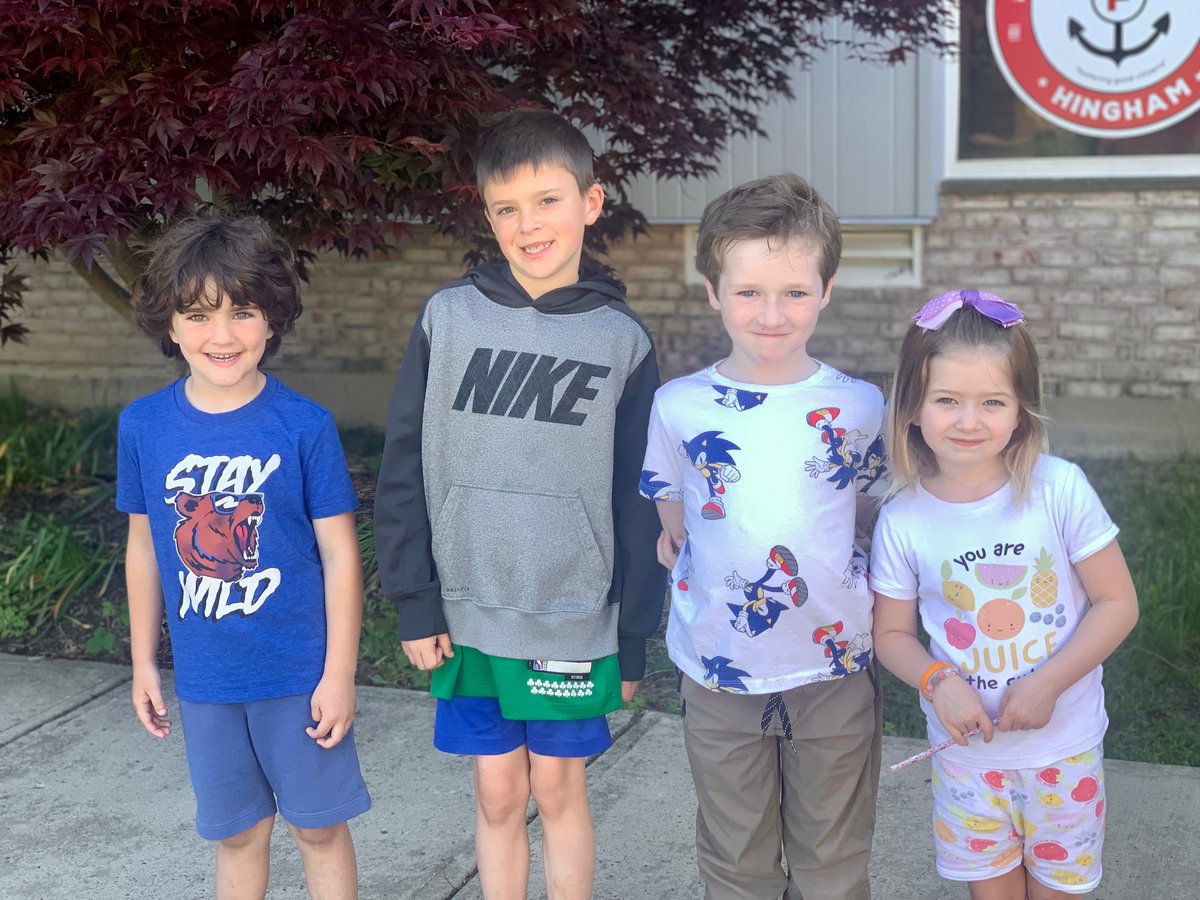 feshingham's tweet image. Two weeks to go and Foster's Finest are staying finest! Say hello to this week's Foster's Finest-
Calvin R. 
Colin J. 
Joey C. 
Claire D.