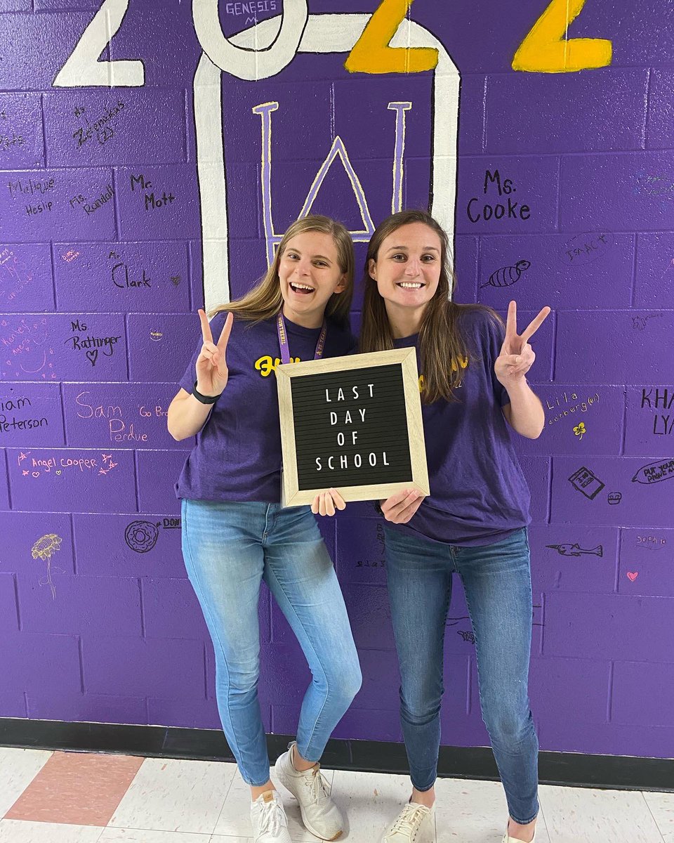 What. A. Year. <a href="/HilburnAcademy/">Hilburn Academy PreK-8</a> These teachers are grateful for our #MiddleHawks, but are ready to enjoy the summer✌🏼
